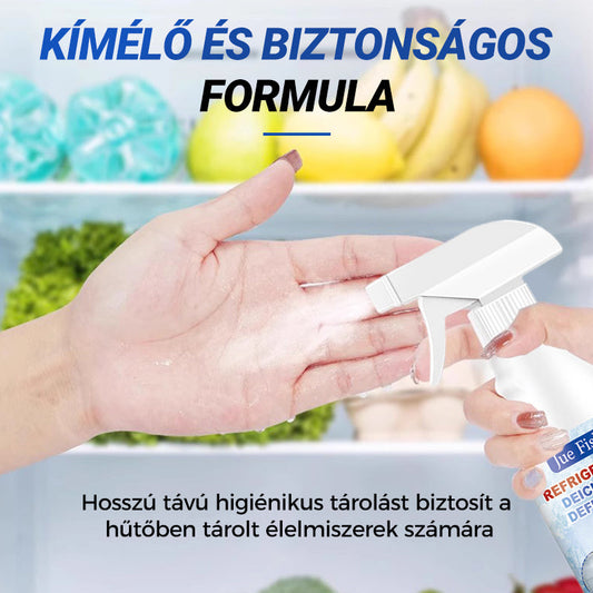 🎁🔥1 vásárol 1 ingyen kap🧊💯 10x gyorsabb jégolvadás spray❄️✨ Erőteljes leolvasztó spray hűtő-fagyasztóhoz – azonnali olvasztás, hatékony jégtelenítés!