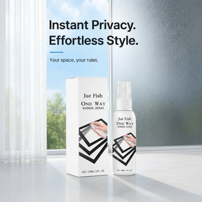 🎁1+1 INGYEN🪞 Fújd fel, és már láthatatlan is vagy – Egyirányú tükör spray otthonra és autóra!