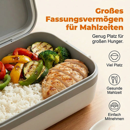 🔥🔝 Legnépszerűbb termékek🍱 Vezeték nélküli, újratölthető elektromos ételhordó🔋7200 mAh akkumulátor, víz nélküli melegítés🌡️ Állítható hőmérséklet!