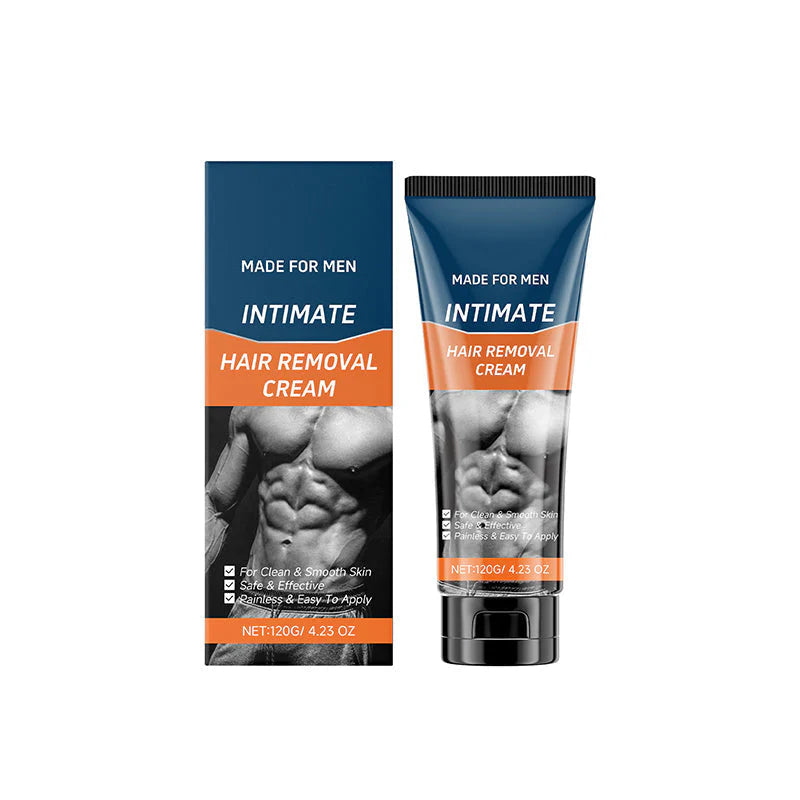 🔥1+1 ingyenes🧔 Férfi kíméletes szőrtelenítő krém🌿 Növényi összetevős testszőrtelenítő – Sheavaj és aloe vera ápolja a férfi bőrt irritáció nélkül!