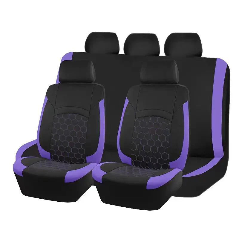 💥🎉49% árcsökkentés💺🚗Univerzális, 9 darabból álló autóüléshuzat-készlet, 5 üléses modellekhez🛡️!