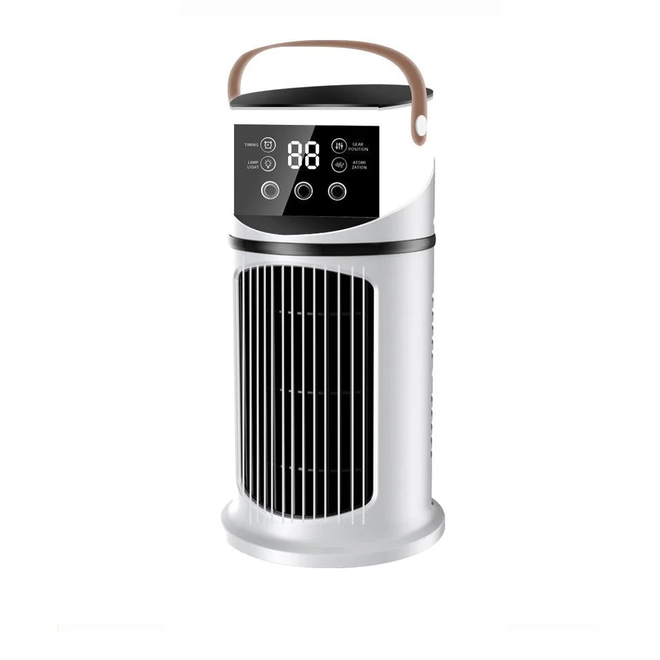 đ2026 tavaszi ĂșjdonsĂĄgokâïž MultifunkciĂłs vĂzhƱtĂ©ses ventilĂĄtorâ±ïžHƱtĆ + pĂĄrĂĄsĂtĂł + Ă©jszakai lĂĄmpa + idĆzĂtĆ đš 9 sebessĂ©gfokozat, 7 szĂnƱ LED, 90° oszcillĂĄciĂłđ§
