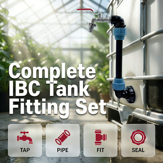 😍2026 tavaszi újdonságok🔧 IBC tartály csatlakozókészlet – Teljes készlet egyben💧 Szivárgásbiztos IBC csap készlet – Könnyű telepítés