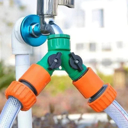 💰Többet vásárol, többet spórol!💧🚰Kétfejes vízcsap elosztó – Egy csapból két vízkimenet!