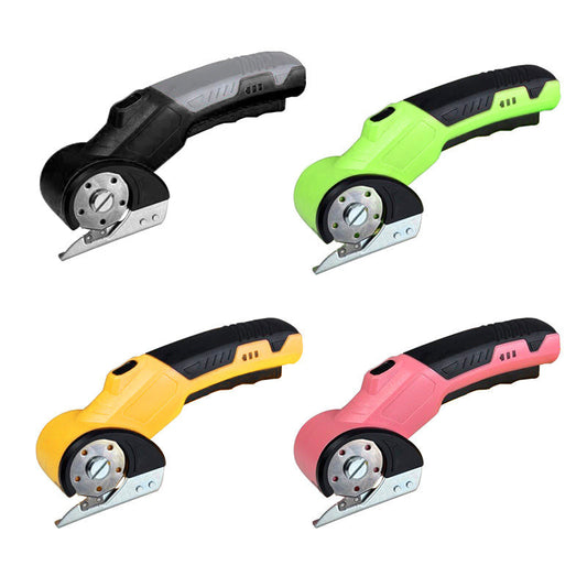 🔋 Type-C újratölthető szövetvágó✂️ LED világításos vezeték nélküli elektromos vágóolló!