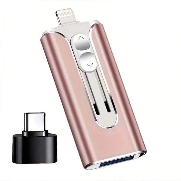 đŸâĄ DATAFLEX 3 az 1-ben pendrive â 128 GB, akĂĄr 20 MB/s sebessĂ©g, iPhone-hoz Ă©s Androidhoz is! đ±đ»