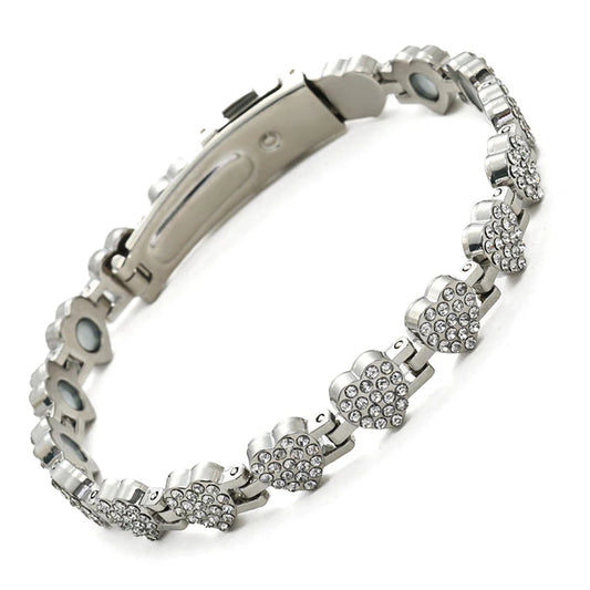 🎁1 vásárol 1 ingyen kap📿Gyönyörű karkötő 💎 Szív alakú réz karkötő – Elegancia és mágneses terápia egyben!