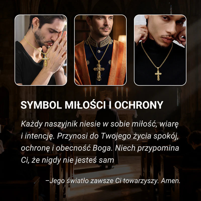 ✨ Szent szimbólum: Kereszt nyaklánc – Áldás minden nap!