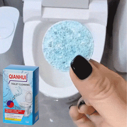 🎁🔥12+4 ingyenes🚽 Citromillatú WC-tisztító tabletták✨ Makacs foltok nélkül, hosszú távú frissesség a fürdőszobában!