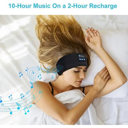 ✋28% kedvezmény😴Bluetooth 5.0 Sleep Headband – 10 óra lejátszási idő mély, fájdalommentes alváshoz!