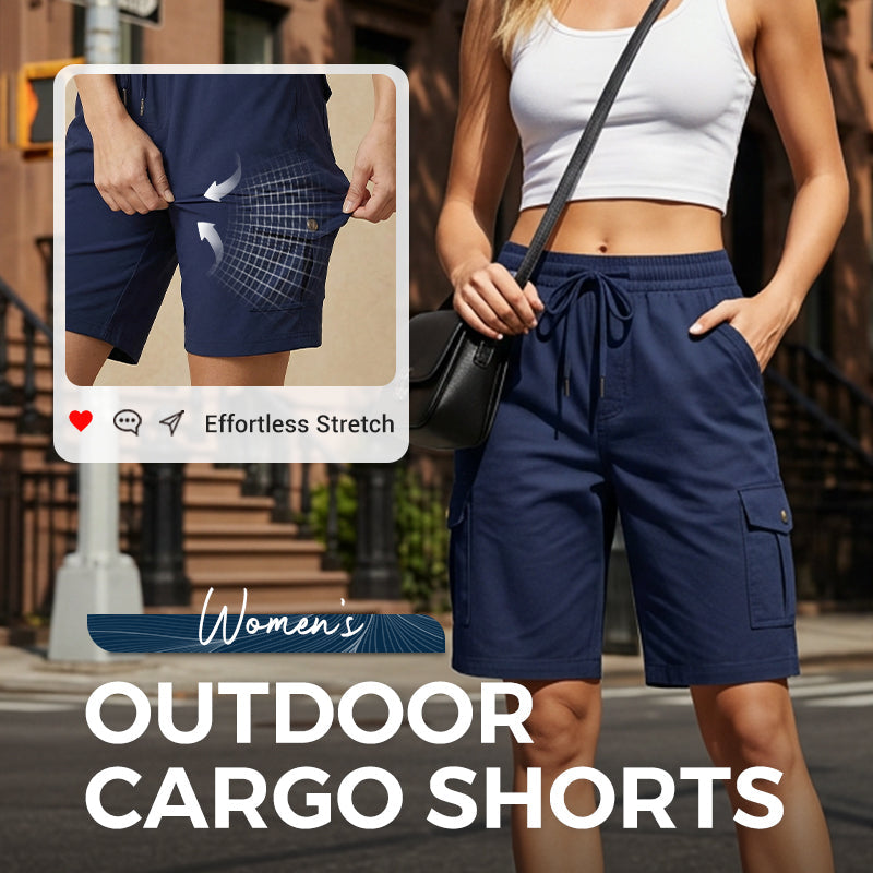 🔥🔝 Legnépszerűbb termékek🩳 Női kényelmes outdoor cargo rövidnadrágok: minden kalandhoz és hétköznaphoz!✨ 4 irányban rugalmas, gyorsan száradó anyag!