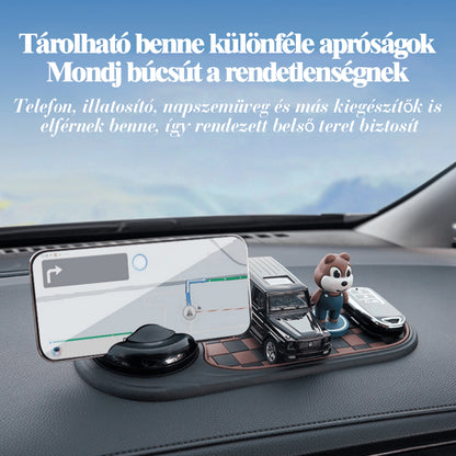 ⏰1+1 ingyenes🔥AKÁR 48% KEDVEZMÉNY📱 Univerzális telefontartó + rendszámtábla🚗 3 az 1-ben autós csúszásbiztos szőnyeg: rendezett és biztonságos utazás!