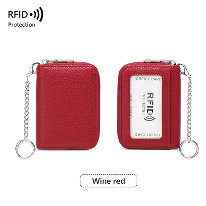 🔥1+1 ingyenes💳 RFID-védelemmel ellátott PU bőröpenztárca🃏 Harmónikaszerkezetű kártyatartó – Rendeltetlen tárolás minden napra!