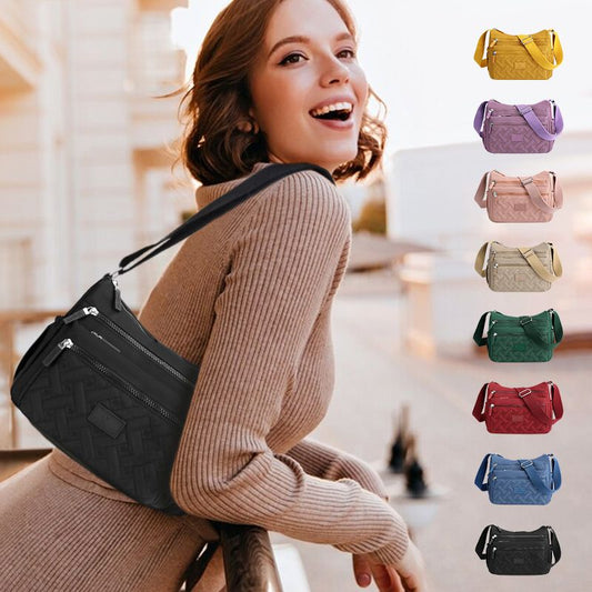 😍2026 tavaszi újdonságok🎀 Kézzel készült luxus crossbody táska✨ Klasszikus elegáns női kézitáska – Állítható vállpánt, többzsebes praktikus kialakítás!