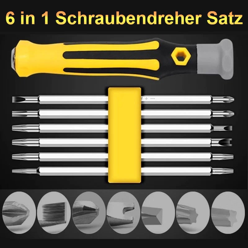 🔥1+1 ingyenes💰Többet vásárol, többet spórol!🔧 Többfunkciós csavarhúzó készlet – Speciális alakú csavarok javítása!