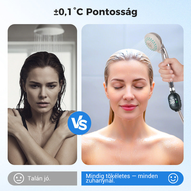 🔥🔥2+2 ingyenes🚿💡 Zuhany hőmérséklet kijelző – valós idejű vízfigyelés, égési sérülések ellen!🌡️✅ Vízforrás hőmérő – intelligens LED kijelző, biztonságos fürdés a családnak!