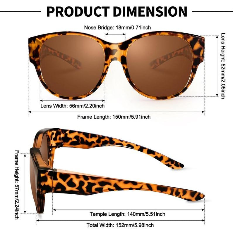 💝1-et vásárolj🎁1-et ajándékba📢😎 Polarizált UV400 védelemmel ellátott, divatos kerek macskaszemű napszemüveg 😺🕶️