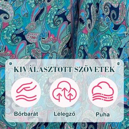 💥🎉50% árcsökkentés🌺✨ Etno stílusú szövött nadrág – gardróbod új kedvence!👖💐 Kényelmes, rugalmas derékpántos nadrág – nyári napokra és kirándulásokhoz!