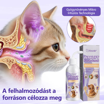 🔥1+1 INGYEN🎁Ingyenes fülpiszkálók👂Timilk® WaxLift állati fülmosó csepp – Mélytisztítás fülproblémák ellen！