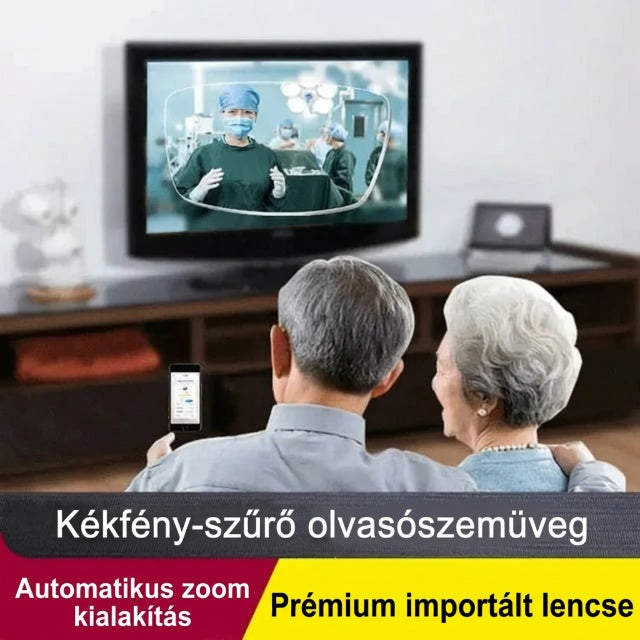 🎁Ingyenes ajándék szemüvegtok👵💯 Presbiópia elleni HD olvasószemüveg – Kékfény-szűrővel, 100-700 dioptriáig!