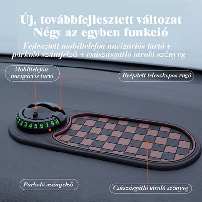 ⏰1+1 ingyenes🔥AKÁR 48% KEDVEZMÉNY📱 Univerzális telefontartó + rendszámtábla🚗 3 az 1-ben autós csúszásbiztos szőnyeg: rendezett és biztonságos utazás!