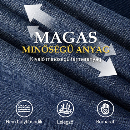 🔥🔝 Legnépszerűbb termékek👖✨ Női trendi farmernadrág🎀💙 Magas derekú egyenes szárú nadrág – Rugalmas kényelem, karcsú sziluett és praktikus részletek!