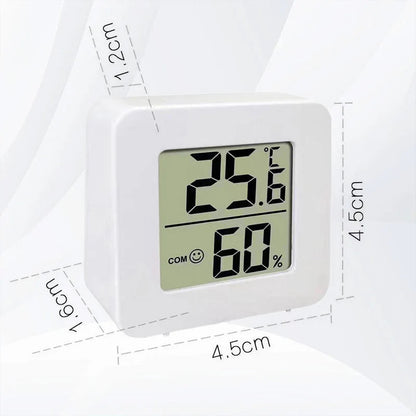 🔝30% kedvezmény🌡️ Mini Hő-Páratartalom Mérő: Hálószoba Levegőminőség – Egy Pillantással!