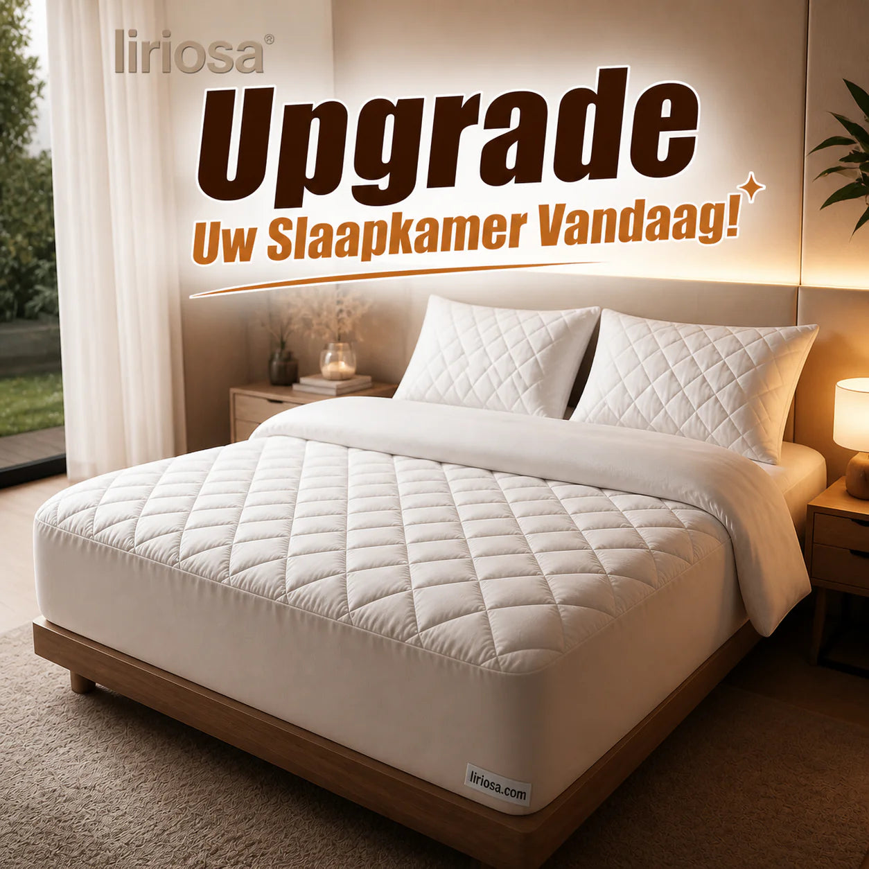💧 Vízzáró matracvédő készlet🛏️ Párnázott puha matracvédő + párnahuzat – Kényelem és tartósság egyben!