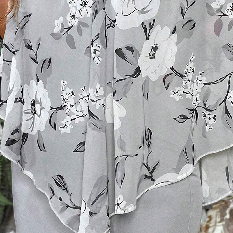 📿Ingyenes rózsa nyaklánc🌸✨ Elegáns virágmintás kötő – Kecsesen terül a vállakra, finoman eltakarja a karokat – Légáteresztő anyagból, egész napos kényelem 🧵👗