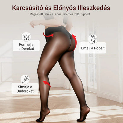 【🔥1+1 ingyen】🎉2026 Nagy rugalmasságú női harisnya💃 Csillogó Áttetsző Harisnya🩰Cérnázódás-mentes Harisnya: Rugalmasság és Elegancia Minden Lépésben!