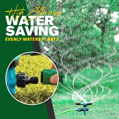 🌿💧 360°-os, minden szögből hatékony, teljesen automatikus forgó öntözőrendszer!