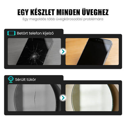 🔥3+2 ingyen🎁Ingyenes ajándék🚗💎 Üvegkarcolás-javító ragasztó – 20 perc alatt láthatatlan javítás, szakértői ajánlással!