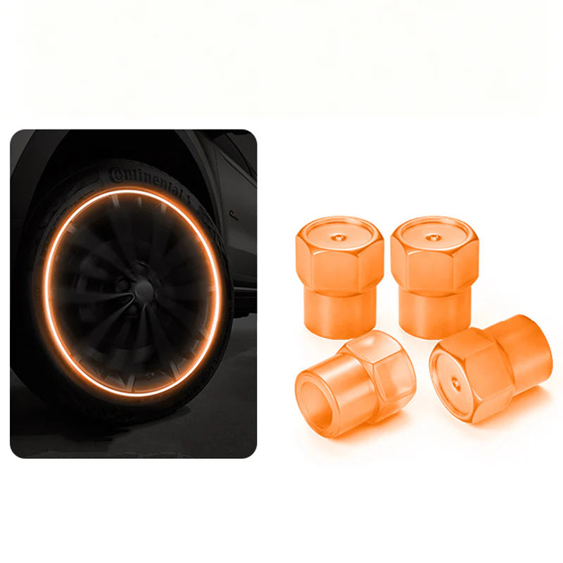 🎁8+8 ingyen (16 db)🏍️💡 2026-os új, univerzális, világító kerékszelep-fedél – éjszaka is jól látható🛠️🌙 Növeld járműved éjszakai láthatóságát