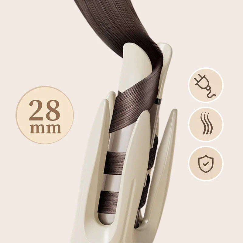 🎁Ingyenes ajándék -📿Gyönyörű hajcsat💇‍♀️Automatikus 360° hajcsavaró – Tökéletes fürtök pillanatok alatt!