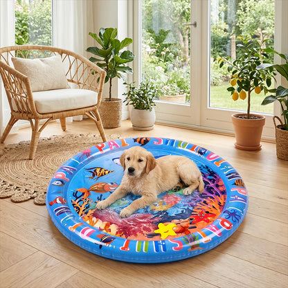 💧 65 cm vagy 100 cm🐾❄️ Extra vastag, hűsítő hatású vízzel töltött matrac háziállatoknak😺