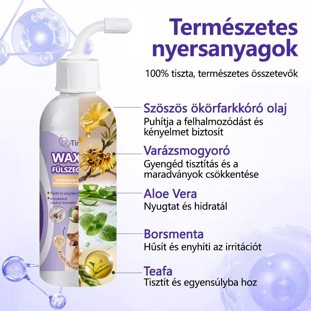 🔥1+1 INGYEN🎁Ingyenes fülpiszkálók👂Timilk® WaxLift állati fülmosó csepp – Mélytisztítás fülproblémák ellen！