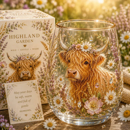 🔥UTOLSÓ NAP 50% KEDVEZMÉNY🌸🌿 Limitált kiadású 2026 Garden Morning Bliss üveg teáscsésze☀️☕