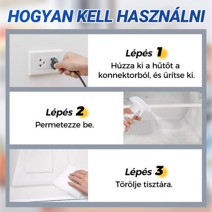 🎁🔥1 vásárol 1 ingyen kap🧊💯 10x gyorsabb jégolvadás spray❄️✨ Erőteljes leolvasztó spray hűtő-fagyasztóhoz – azonnali olvasztás, hatékony jégtelenítés!