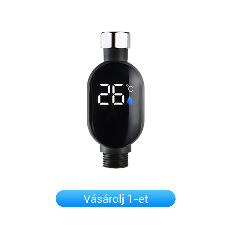 🔥🔥2+2 ingyenes🚿💡 Zuhany hőmérséklet kijelző – valós idejű vízfigyelés, égési sérülések ellen!🌡️✅ Vízforrás hőmérő – intelligens LED kijelző, biztonságos fürdés a családnak!