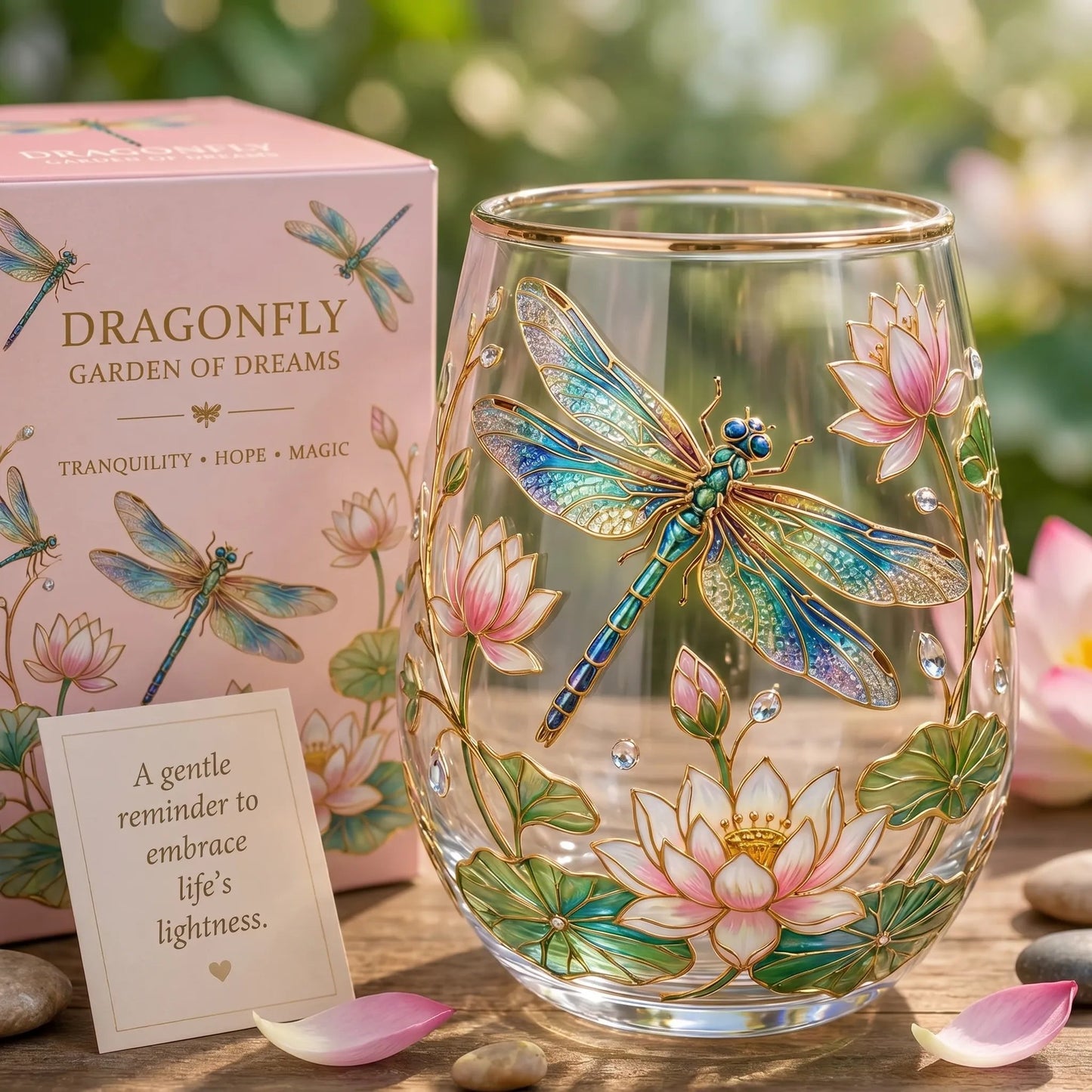 🔥UTOLSÓ NAP 50% KEDVEZMÉNY🌸🌿 Limitált kiadású 2026 Garden Morning Bliss üveg teáscsésze☀️☕