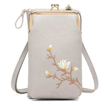 🎊Ingyenes gyönyörű medál✨ Keresztpántos telefonos táska👜 Könnyed, kézmentes hordozás – minden napra tökéletes!