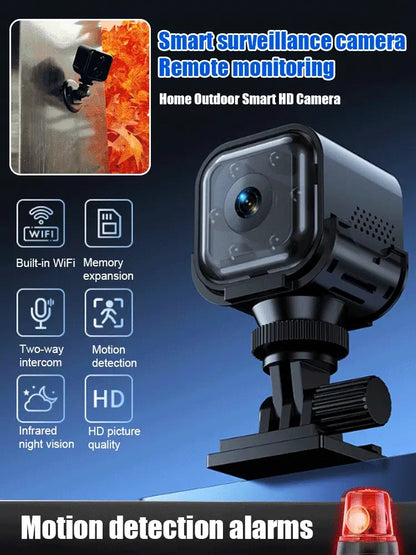 AS03 intelligens WiFi biztonsági kamera – 1080P HD, éjjellátó, mozgásérzékelő, alacsony energiafogyasztás