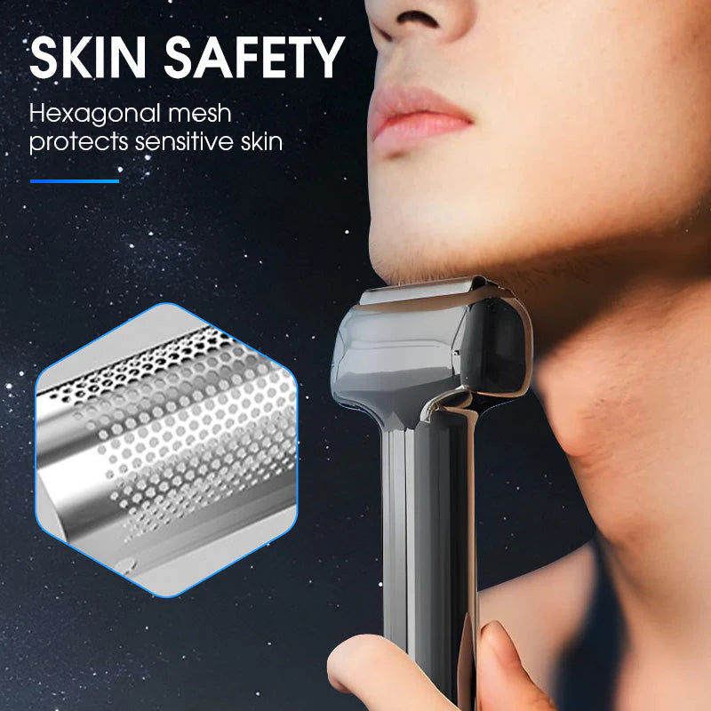 🎉Bestseller akció😜30% árcsökkentés🧔🪒 Férfi fólia elektromos borotva-Erős motor, csendes működés és teljes vízállóság!⚡