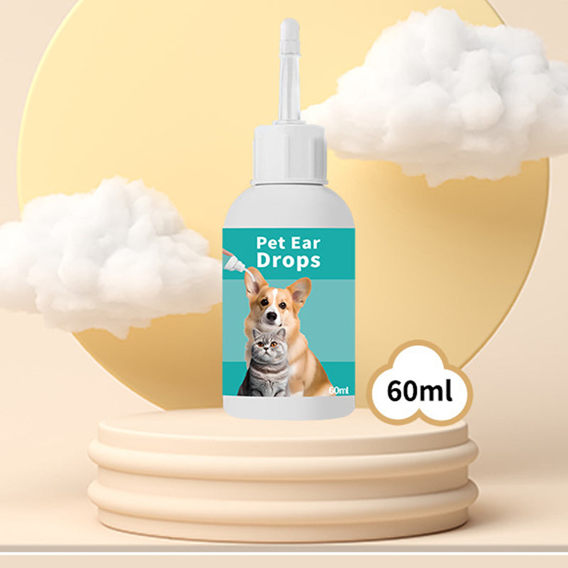 🎁1+1 INGYEN (2 db)🐕👂 Kíméletes fültisztító cseppek – Rugalmas szilikoncsúccsal, 4 lépéses használattal, macskáknak és kutyáknak! 🐱✨
