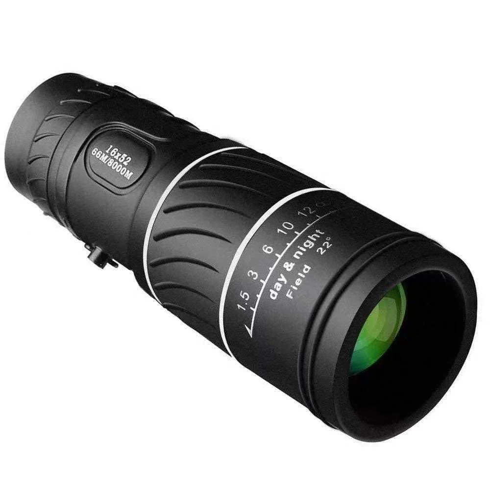 😜45% árcsökkentés 🌿 Kis méretű, vízálló távcső🔭 16×52 monokulár – 8000 méteres éles látás nappal és éjszaka!
