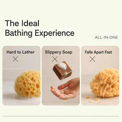 🎁1+1 INGYEN (2 db)🧽✨ Soap Pocket Sponge – Beépített szappantartó, 3 másodperc alatt habosodik, puha és kényelmes! 🛁💫
