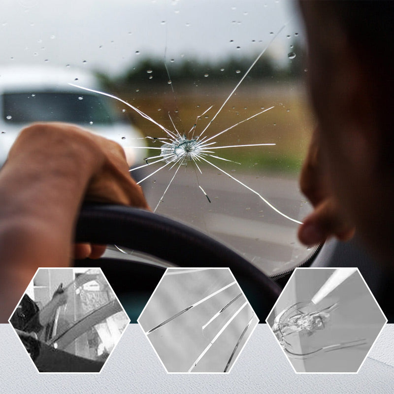 🔥3+2 ingyen🎁Ingyenes ajándék🚗💎 Üvegkarcolás-javító ragasztó – 20 perc alatt láthatatlan javítás, szakértői ajánlással!