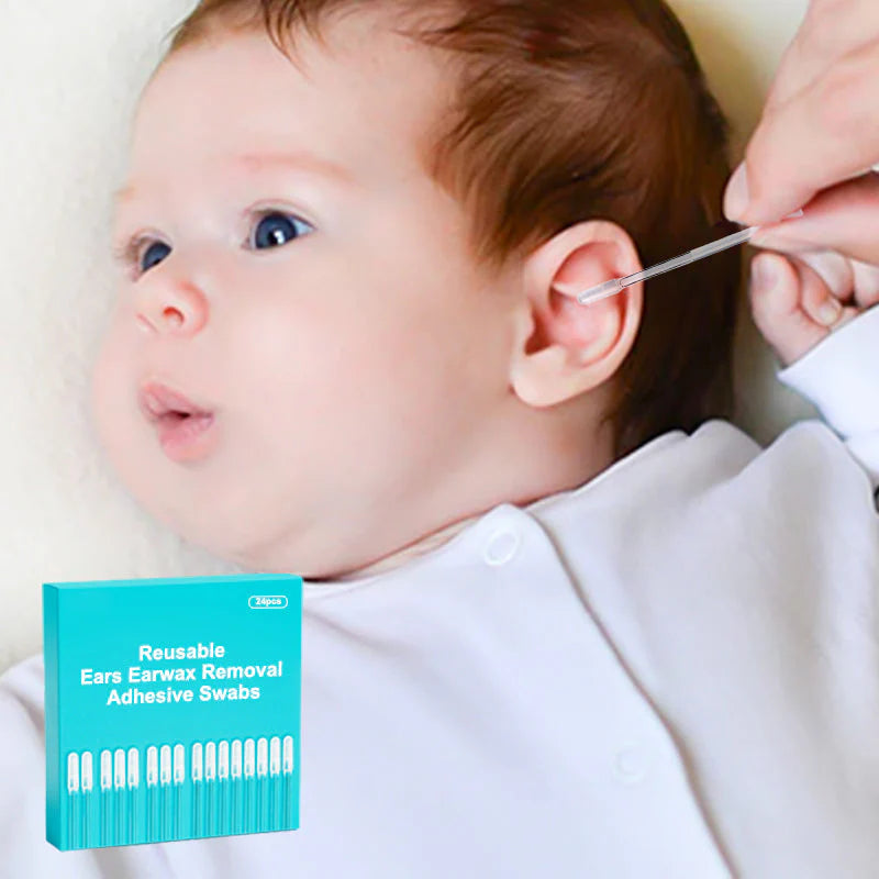 🔥🔥48+24 ingyenes😜50% árcsökkentés👂 Biztonságos, fájdalommentes fültisztítás!🌱 Környezetbarát fültisztító tampon – Mosható, többcélú használat felnőtteknek, babáknak és állatoknak!