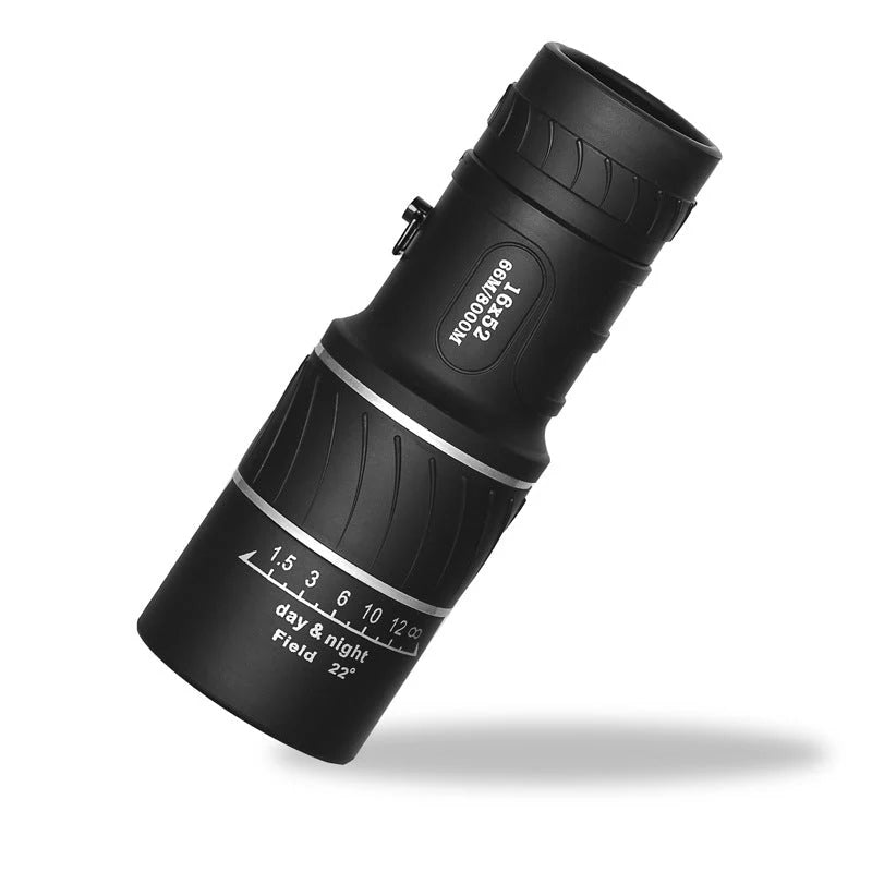 😜45% árcsökkentés 🌿 Kis méretű, vízálló távcső🔭 16×52 monokulár – 8000 méteres éles látás nappal és éjszaka!