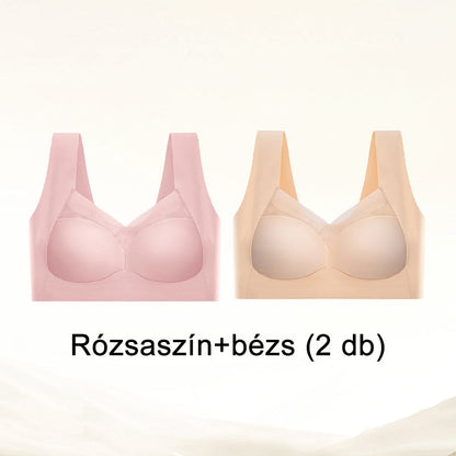 🎁🔥1+1 ingyenes👙✨ Emelő és formáló melltartó – kényelem és tartás egész napra!🧘‍♀️💐 Varrat nélküli komfort melltartó – aludj és élj kényelmesen!